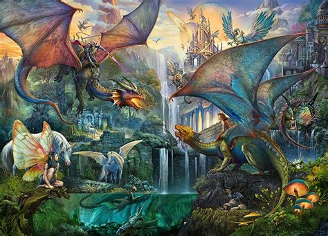Unleash Your Imagination with the Dragon Forest Puzzle